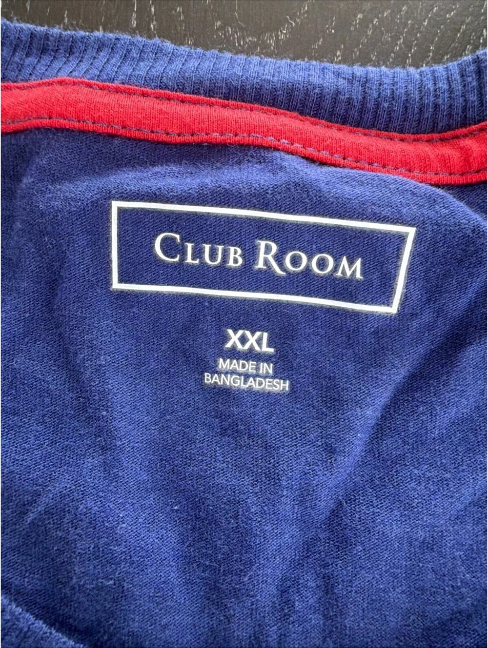 Club Room Blue Red FELIZ NAVIDAD Pajama Shirt & Shorts Set XXL